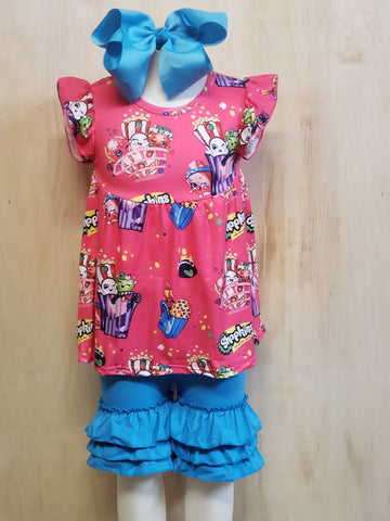 Blue Short Shop-kinnns - Momma G's Children's Boutique, Screen Printing, Embroidery & More