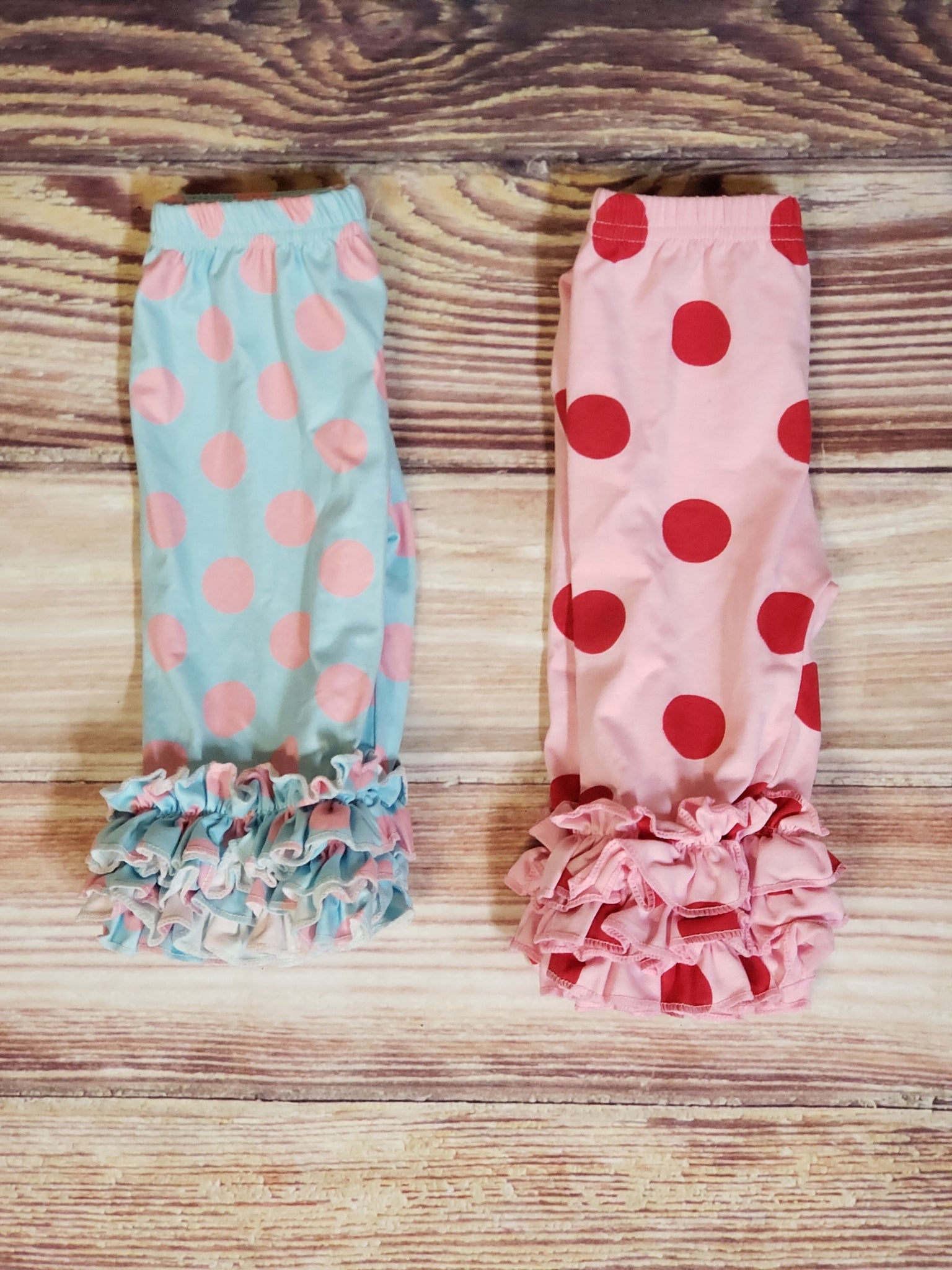 Ruffle Knee Shorts - Momma G's Children's Boutique, Screen Printing, Embroidery & More