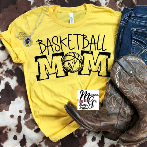 Basketball MOM T-shirt