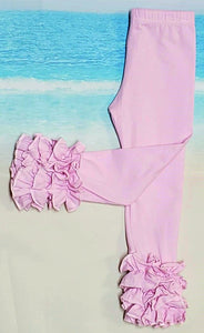 Pale Pink Icing Pants - Momma G's Children's Boutique, Screen Printing, Embroidery & More