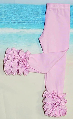 Pale Pink Icing Pants - Momma G's Children's Boutique, Screen Printing, Embroidery & More