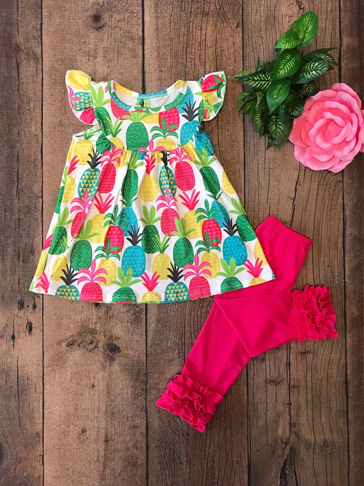 Pink Pineapple - Momma G's Children's Boutique, Screen Printing, Embroidery & More