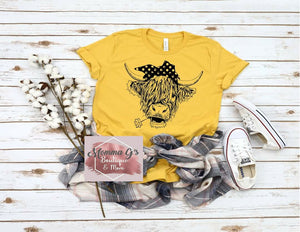 Frisky Cow T-shirt, tshirt, tee - Momma G's Children's Boutique, Screen Printing, Embroidery & More
