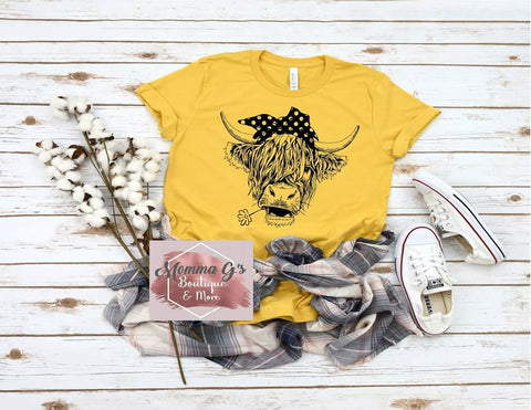 Frisky Cow T-shirt, tshirt, tee - Momma G's Children's Boutique, Screen Printing, Embroidery & More