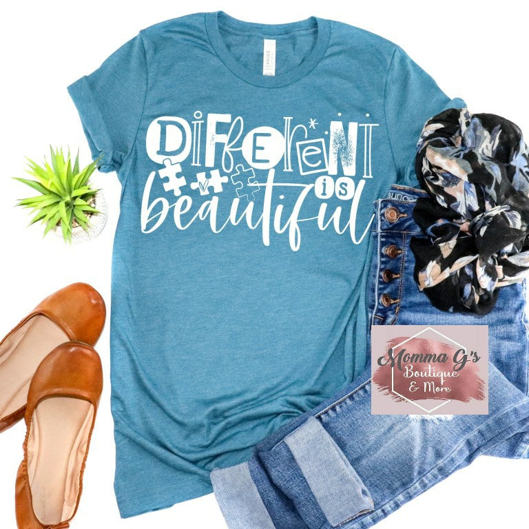 Different is Beautiful - Momma G's Children's Boutique, Screen Printing, Embroidery & More