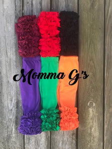 Green Icing Ruffle Pants - Momma G's Children's Boutique, Screen Printing, Embroidery & More