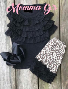 Leopard Print Set - Momma G's Children's Boutique, Screen Printing, Embroidery & More