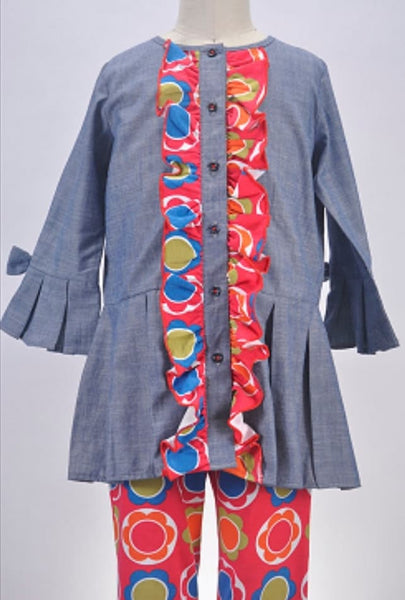 Sassy Me! Bohemian Babes Dress Set - Momma G's Children's Boutique, Screen Printing, Embroidery & More